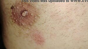 Meri's stepmom gave intense nighttime pleasure as I fingered her wet pussy until she squirted hard.