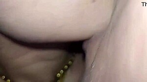 After devouring sister-in-law's fat boobs i slammed her wet pussy