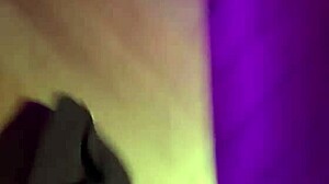 A Horny Slut Jerks Off Desperately in Nightclub Toilet Stall!