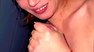 i give sensual blowjob with my natural amateur milf body