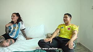 Friend bets win beds big ass wife Angel Cruz