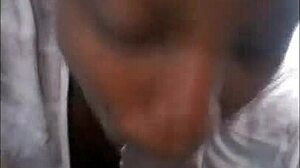 in this hot sloppy head sextape i suck stepdad's cum out and smear it over my big tits