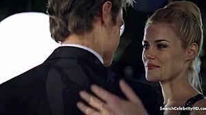 Rachael Taylor Teases with Big Tits Handjob Blowjob Nude Display