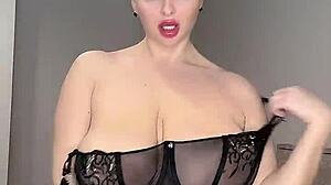 Picture my juicy big natural tits spilling out would you rip off the black or white underwear to fuck them first
