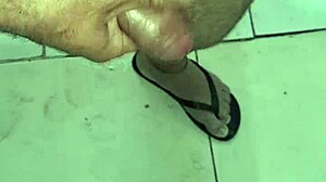 brazilian kleber masturbates hard before creampie explosion in primavera