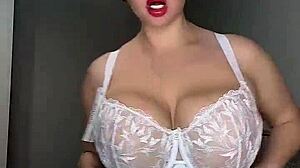 Picture my juicy big natural tits spilling out would you rip off the black or white underwear to fuck them first