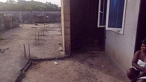 omg my bricklayer neighbor fucks my wet pussy in unfinished building!