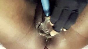 Ebony Beauty Double Penetrated by Big Black Cocks in Yoga Class
