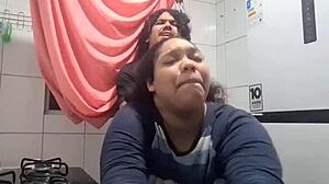 curvy stepmom sneaks up and SEDUCES eager stepson hard