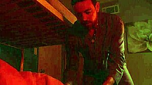 stepdaughter fingers her wet cunt watching best friend ride stepdad's cock hard!