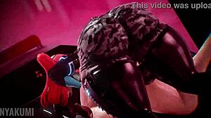 Futa Police Throbs with Lust for Huge Cock and Massive Tits Overload