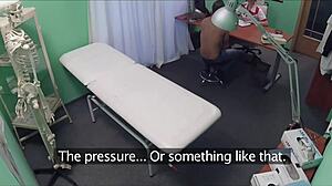 what goes down on hidden cam in doctor's cabinet?