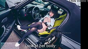 can you last jerking to rinka okitas sexy cosplay heels and horny contest?