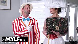 Naughty Nanny Sparks Depraved Mylf Fuck Fest Parody