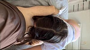 stepsister's fat ass bent over craving passionate homemade doggystyle orgasm