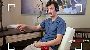we're live now stepmom ivy ireland takes young josh rivers deep