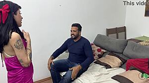 maria morango rides brazilian big cock doggystyle to orgasm