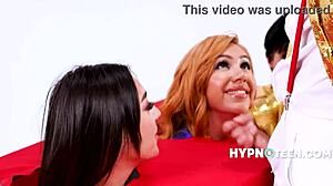 cute teens play free use game fucked hard in wild group sex show