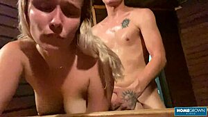 our vacation got messy with wet pussy teasing and hardcore couple sex