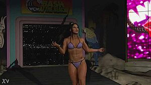 i love bianca belair's sexy bikini entrance in wwe 2k26
