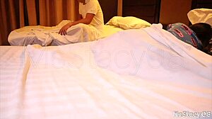 18yo Filipina Roommate Wakes to Hairy Missionary Creampie from Classmate