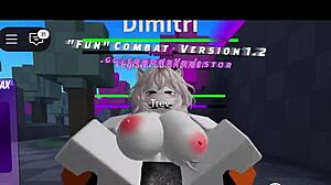 roblox whore, can you squirt on my big black cock?
