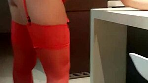 Sext Lingerie Fingering Dripping Wet Pussy for Cuckold Husband
