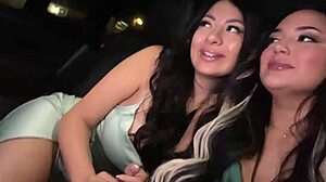hey big titty latinas, you ever seen besties like cami strella and nika venom pounding their uber driver lev lieben's cock?