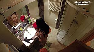 behind the scenes kira queen's busty milf body gets penetrated deep and hard