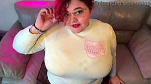 big ass bbw milf cheats with 15-inch anal dildo in her fat curvy body