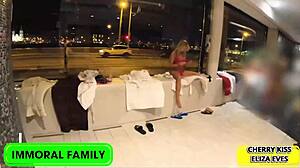 cherry kiss squirts everywhere during intense step-sibling banging