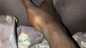 damn african whore's tight shaved pussy fingered deep