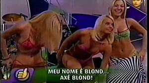 Blonde Brazilian's teasing axe team strip reveal