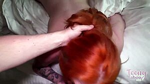 perverted boss seth brogan bends over juicy redhead strawberry fields