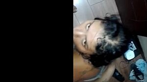 Mom's Friend Spies on Young Guy Masturbating in Secret