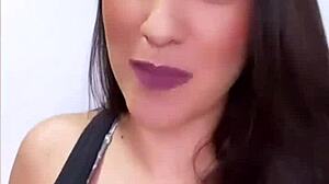 Horny Brazilian Babe's Big Tits and Ass Tease Webcam Fuck