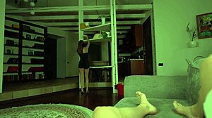 Want overtime? Rich guy rams cleaning slut with dirty talk POV