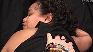 that candle heat on her big ass led to intense pussy lick orgasm for me