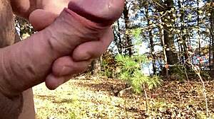 clitlicker662 flashes wet pussy and masturbates outdoors in forest update nineteen
