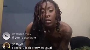 instagram live black downblouse nipple slip