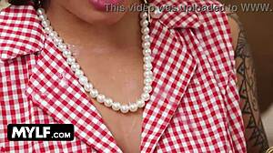 Stepmother's Bareback Doggystyle Creampie Feels Warmest Inside