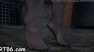 Savage Cock Hammers Sexy Lass Pussy Mercilessly.