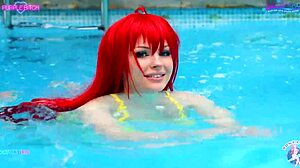 dxd cosplay orgy rias akeno koneko asia creampie blowjobs
