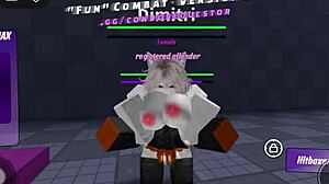 roblox whore, can you squirt on my big black cock?