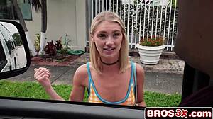 Skinny Alabama Blondie Payton Avery's Pierced Pussy Pounded Hard!