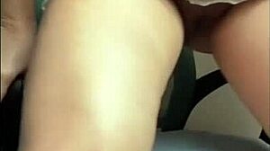 watch this chubby milf's huge gaping anal hole squirt from dirty talk masturbation