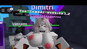 roblox whore, can you squirt on my big black cock?