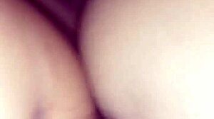 Intense amateur anal slamming in kitchen