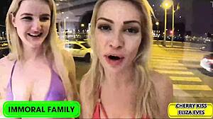 cherry kiss squirts everywhere during intense step-sibling banging