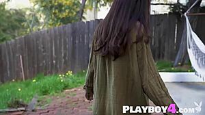 damn steph that big latina ass looks fire posing outdoors stripping naked